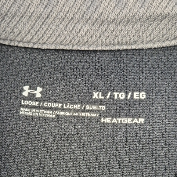 Under Armour Men's Charcoal Polo Shirt - Picture 2 of 16